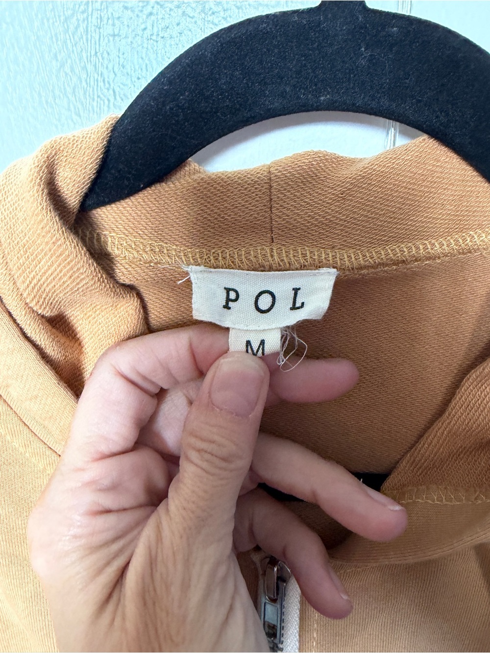 POL half zipped hoodie - Picture 3 of 4